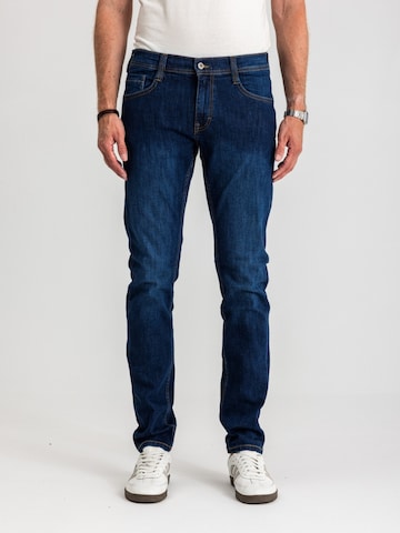 Tapered Jeans di MUSTANG in blu: frontale