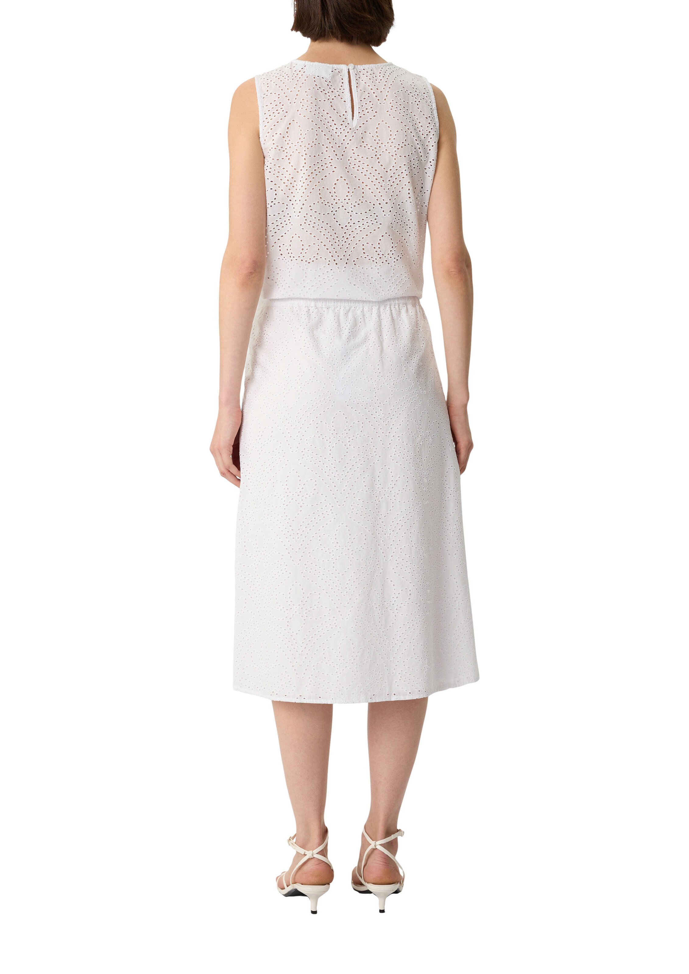 Jupe comma casual identity en blanc