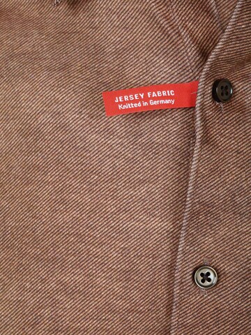 DESOTO Slim fit Button Up Shirt in Brown