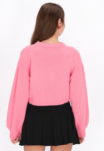 MYMO Oversized neulepaita värissä vaaleanpunainen