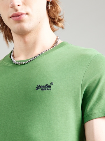 Superdry Póló 'Essential' - zöld
