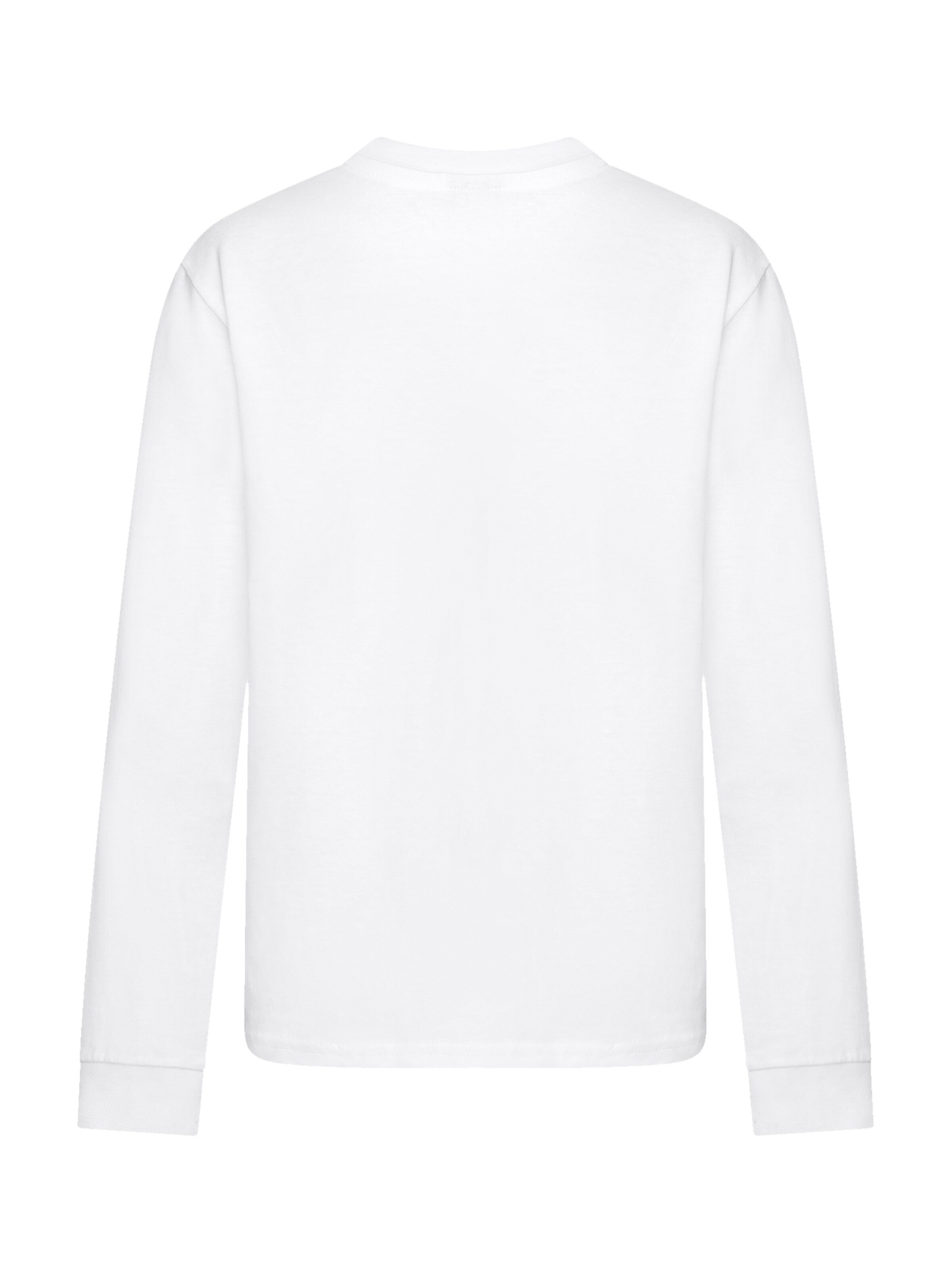 T-Shirt 'California Palmen Retro' F4NT4STIC en blanc