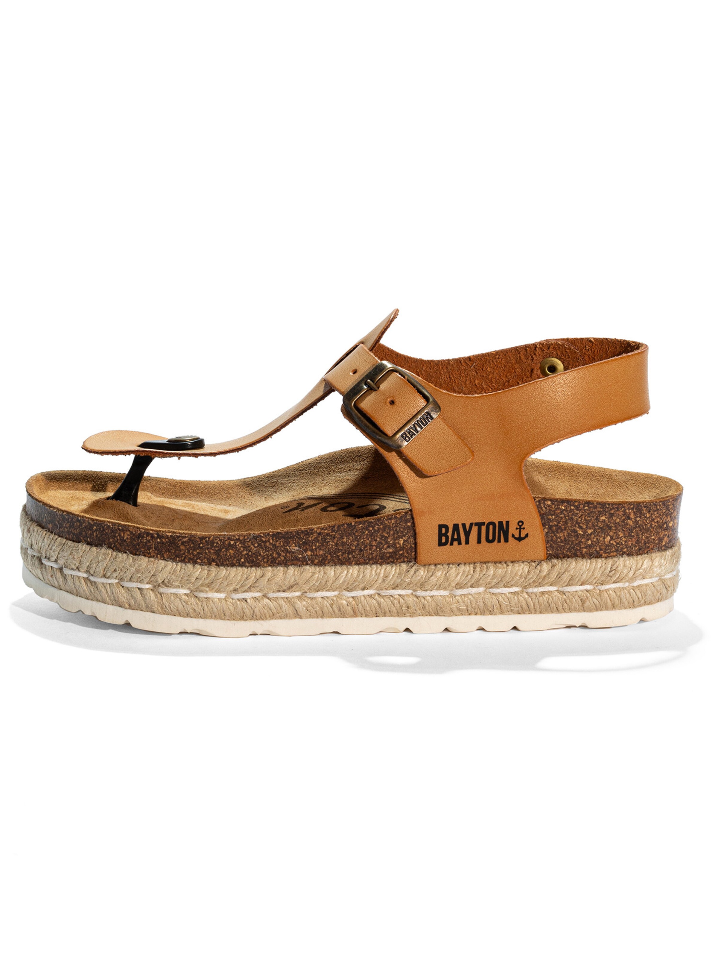 Bayton Σαγιονάρες διχαλωτές 'CELIANE' σε μπεζ: μπροστά