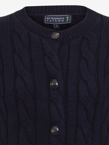 Sir Raymond Tailor Knit Cardigan 'Coventry' in Blue