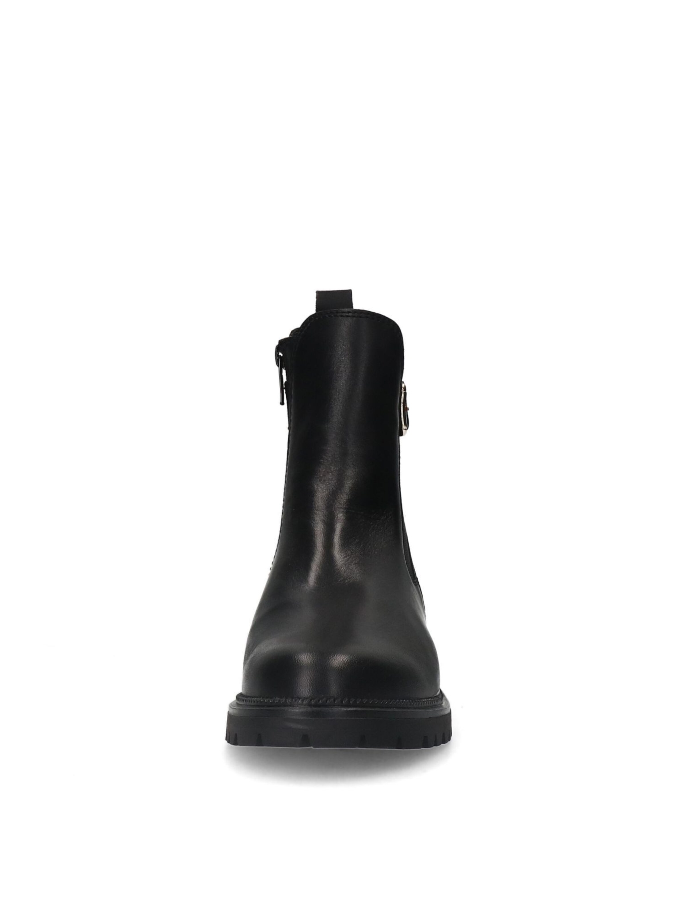 MANFIELD Stiefelette in Schwarz