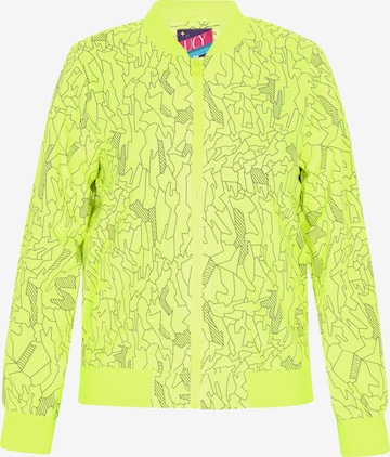 Veste mi-saison UCY en jaune : devant