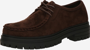 Chaussure à lacets GLAMOROUS en marron : devant