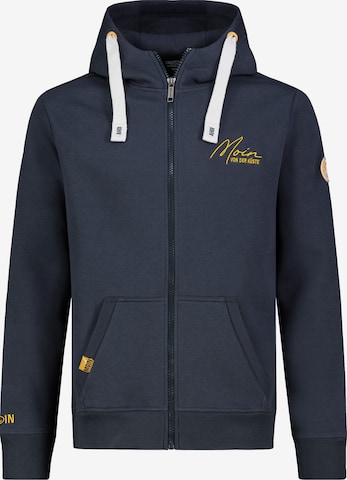 Eight2Nine Sweatvest in Blauw: voorkant