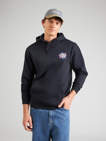 juoda Santa Cruz Megztinis be užsegimo 'Sol Tripper': priekis