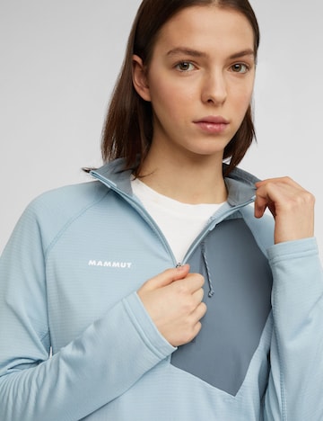 MAMMUT Sportpullover in Blau