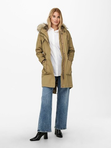 Parka d’hiver 'New Maxina' ONLY en vert