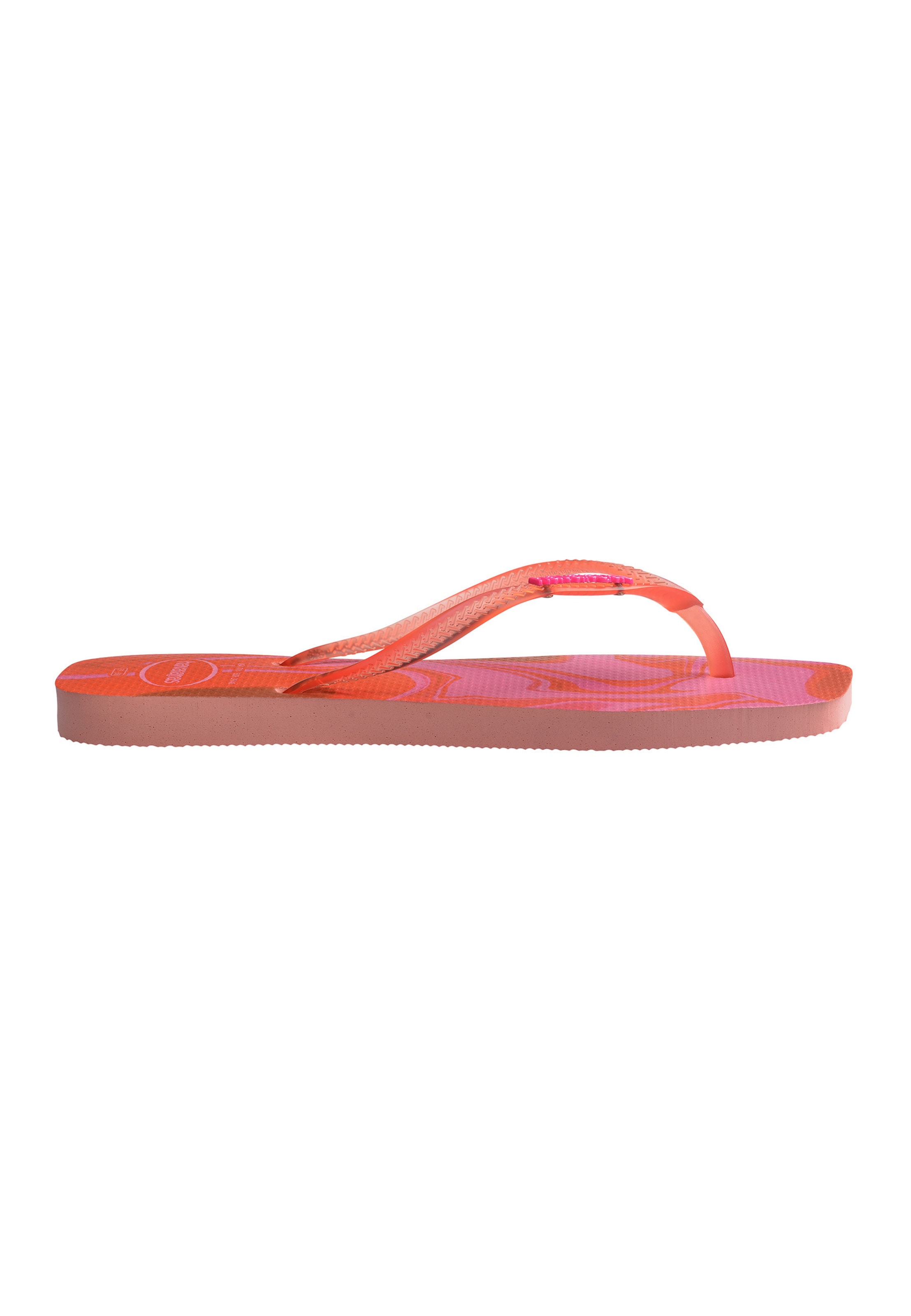HAVAIANAS - Chinelos de dedo 'Square Jelly' em rosa