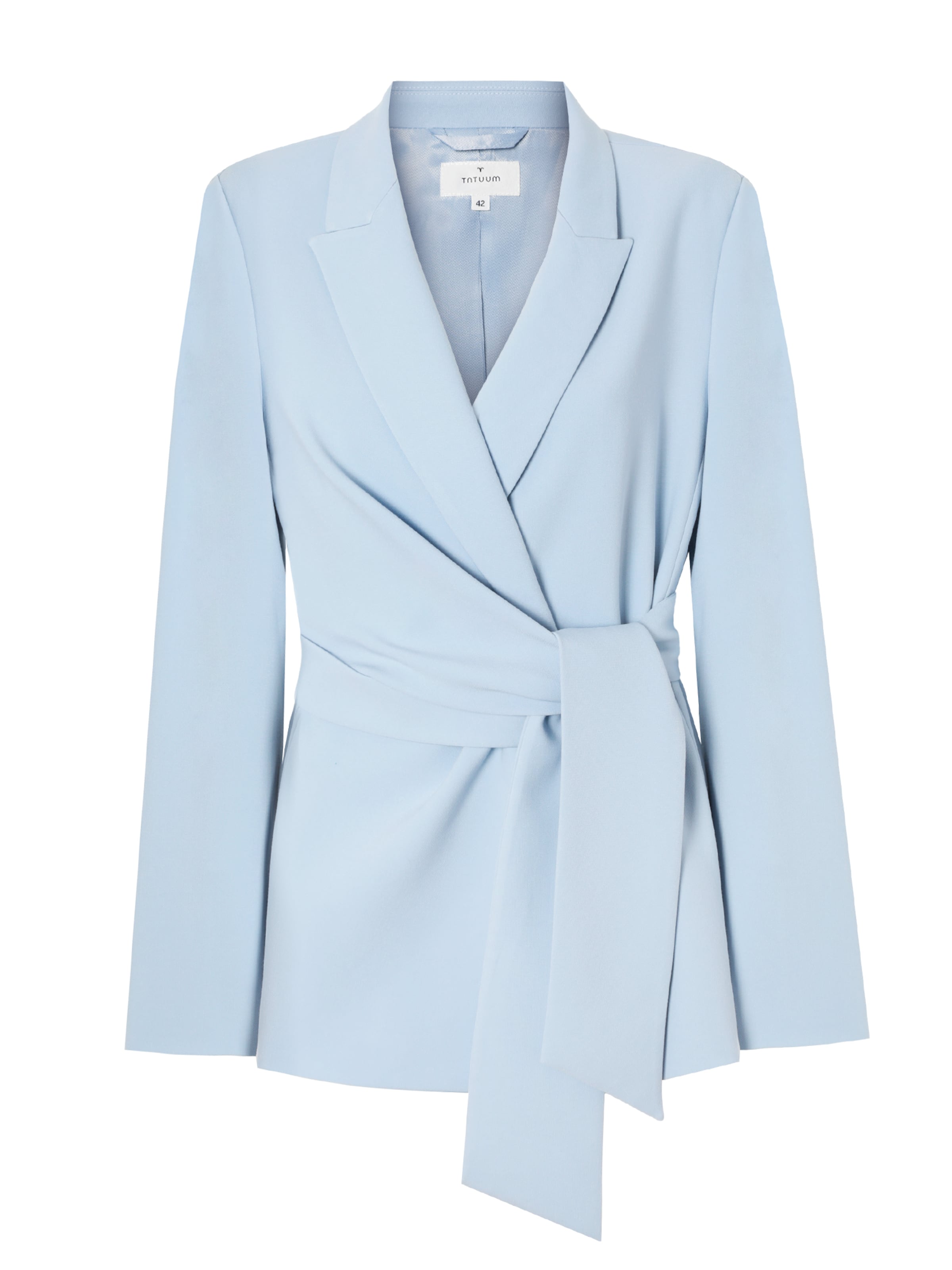 TATUUM Between-season jacket in Blue: front