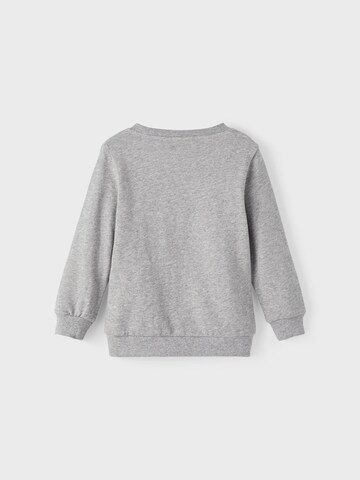 NAME IT Sweatshirt 'Lahaha' in Grey