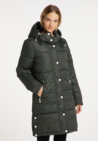 Manteau d’hiver DreiMaster Maritim en vert : devant