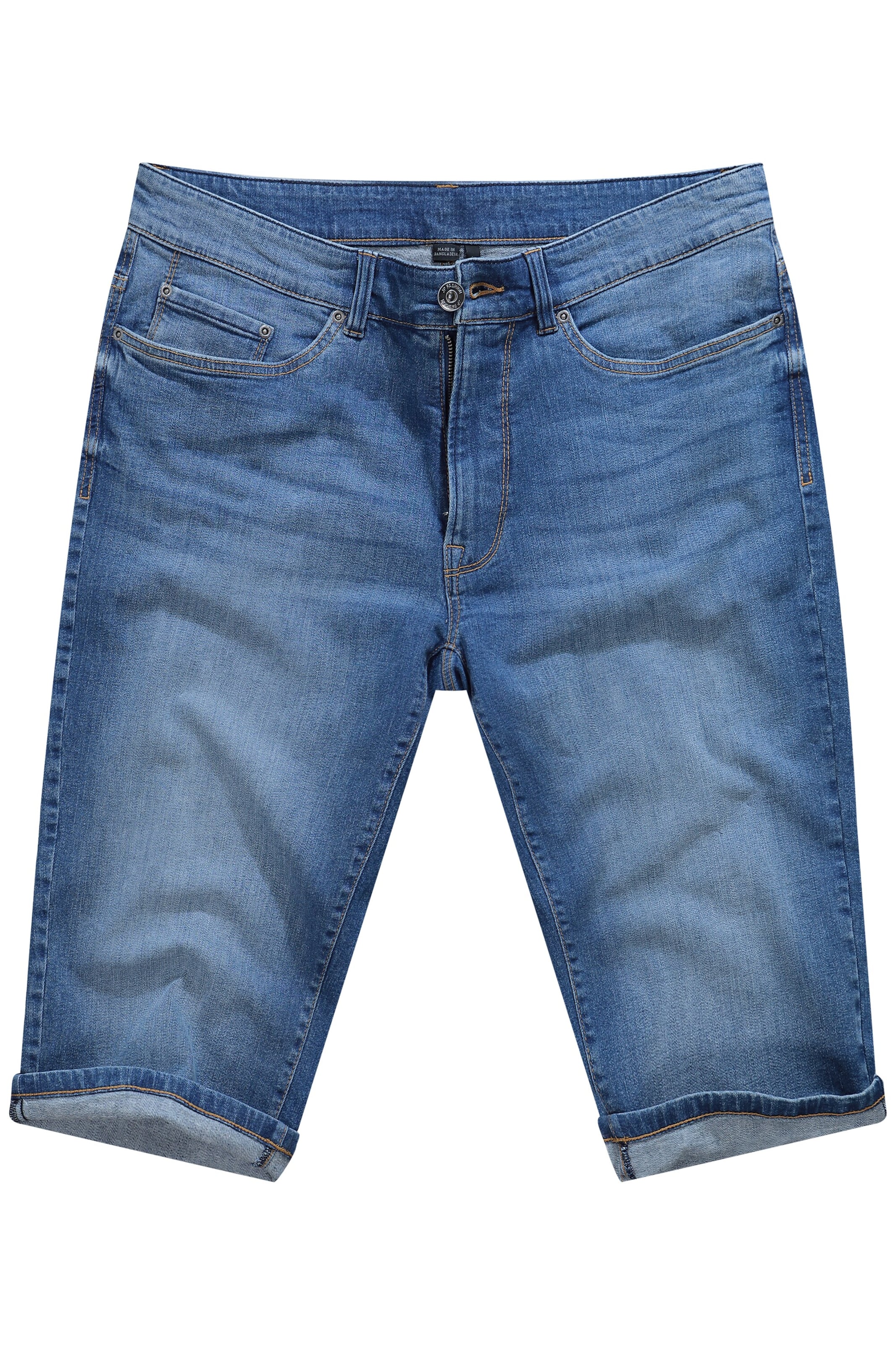 John F. Gee Tapered Jeans in Blauw: voorkant