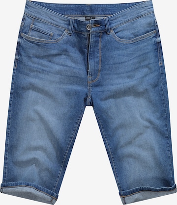 John F. Gee Jeans in Blauw: voorkant