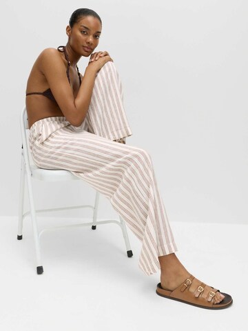 Loosefit Pantalon Marks & Spencer en beige