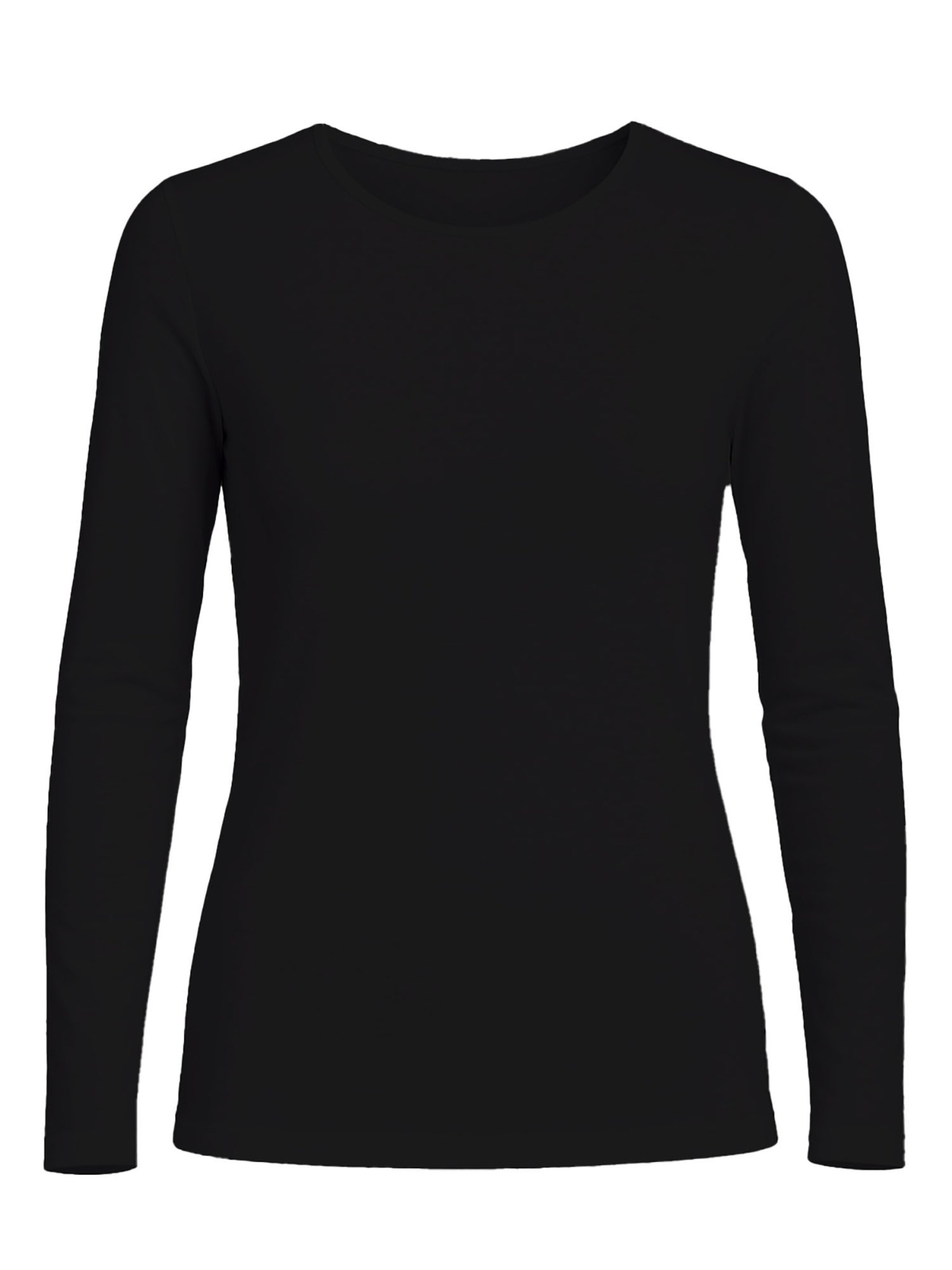 Nina von C. Undershirt 'Motion' in Black: front