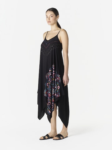 KOROSHI Jurk in Zwart