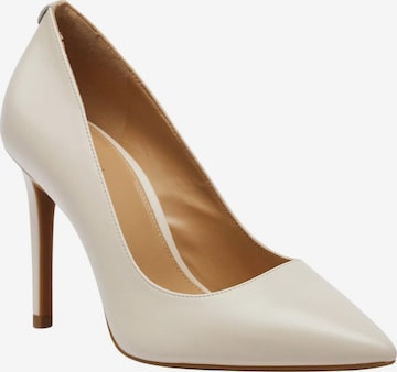 Michael Kors - Zapatos con plataforma 'ALINA FLEX HIGH PUMP' en beige: frente