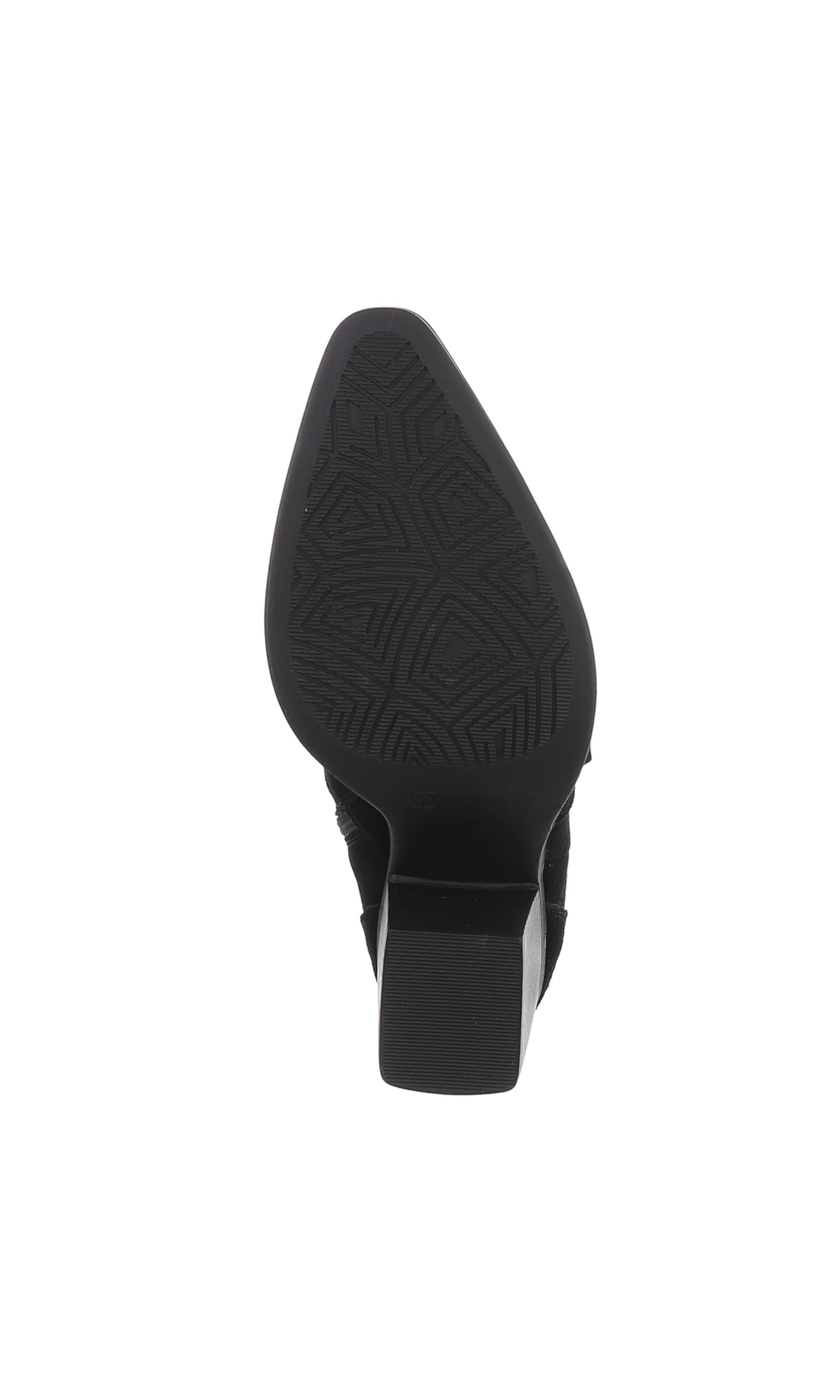 Ital-Design Cowboystiefel in Schwarz