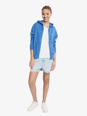 ESPRIT Stricjacke in Blau