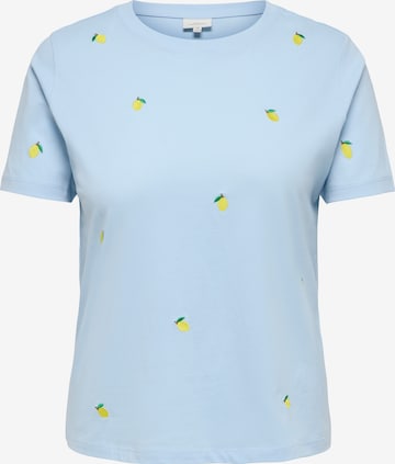 ONLY Carmakoma - Camiseta 'CARKETTY' en azul: frente