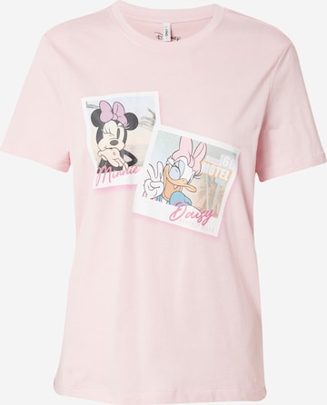 ONLY Shirt 'DISNEY' in Pink: front