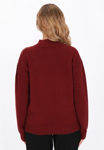 Pull-over faina en rouge
