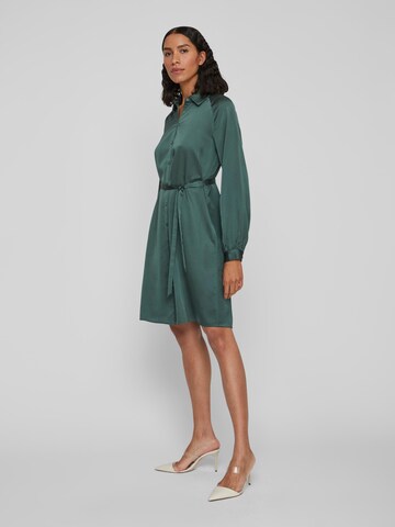 VILA Платье-рубашка в Зеленый