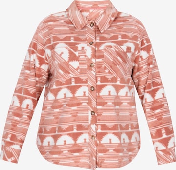 usha BLUE LABEL Fleecetakki värissä vaaleanpunainen: etupuoli