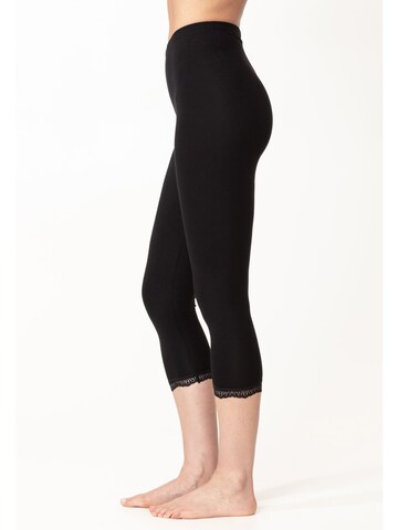 Indiska Skinny Leggings i svart: forside