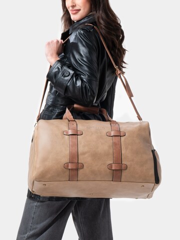 Herling Travel Bag 'Brecht' in Beige