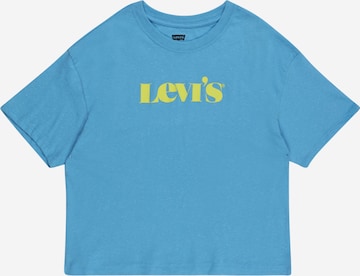 T-Shirt Levi's Kids en bleu : devant