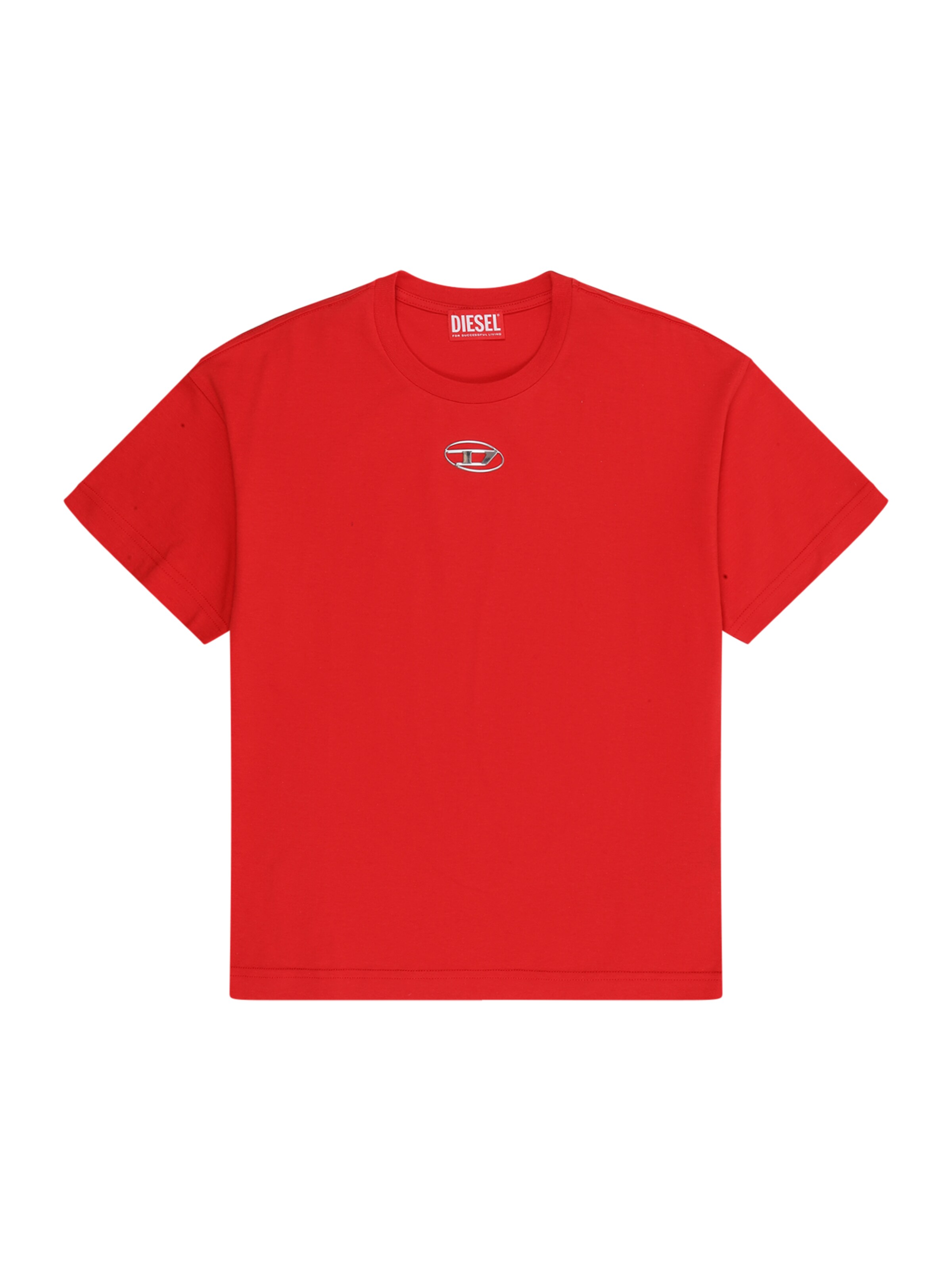 DIESEL - Camiseta en rojo: frente
