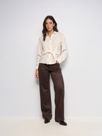 Chemisier Salsa Jeans en blanc