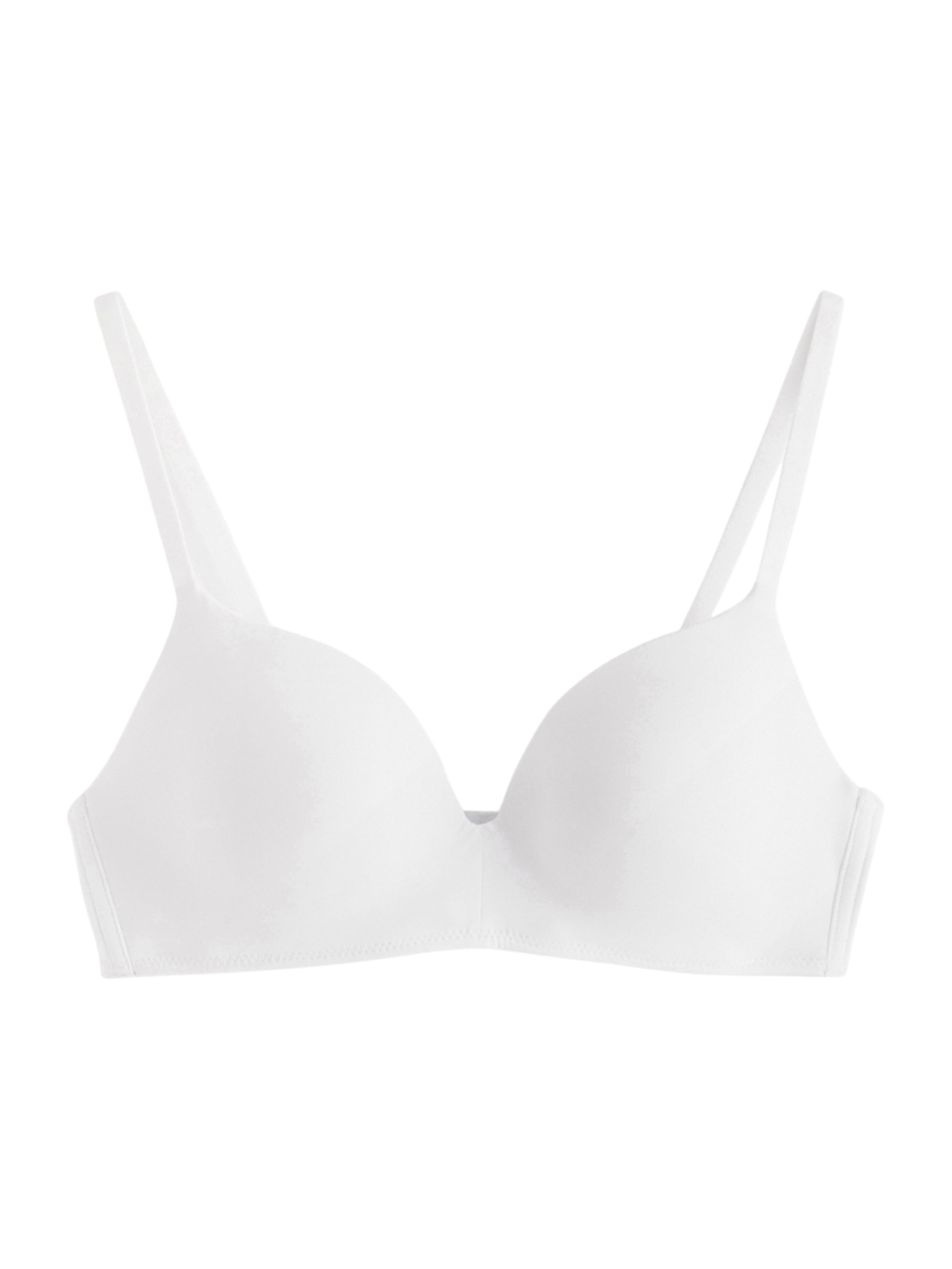 Lindex Bra 'Flora Theresia' in White: front