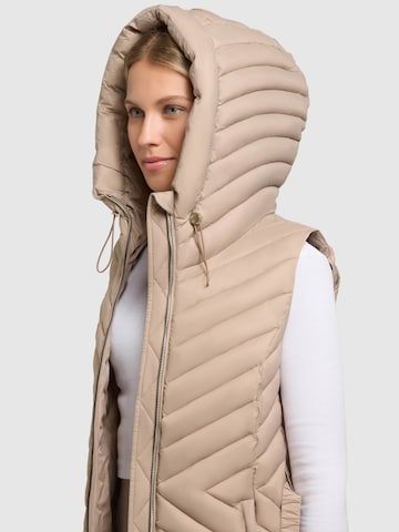 Gilet 'DEMIE' di khujo in beige
