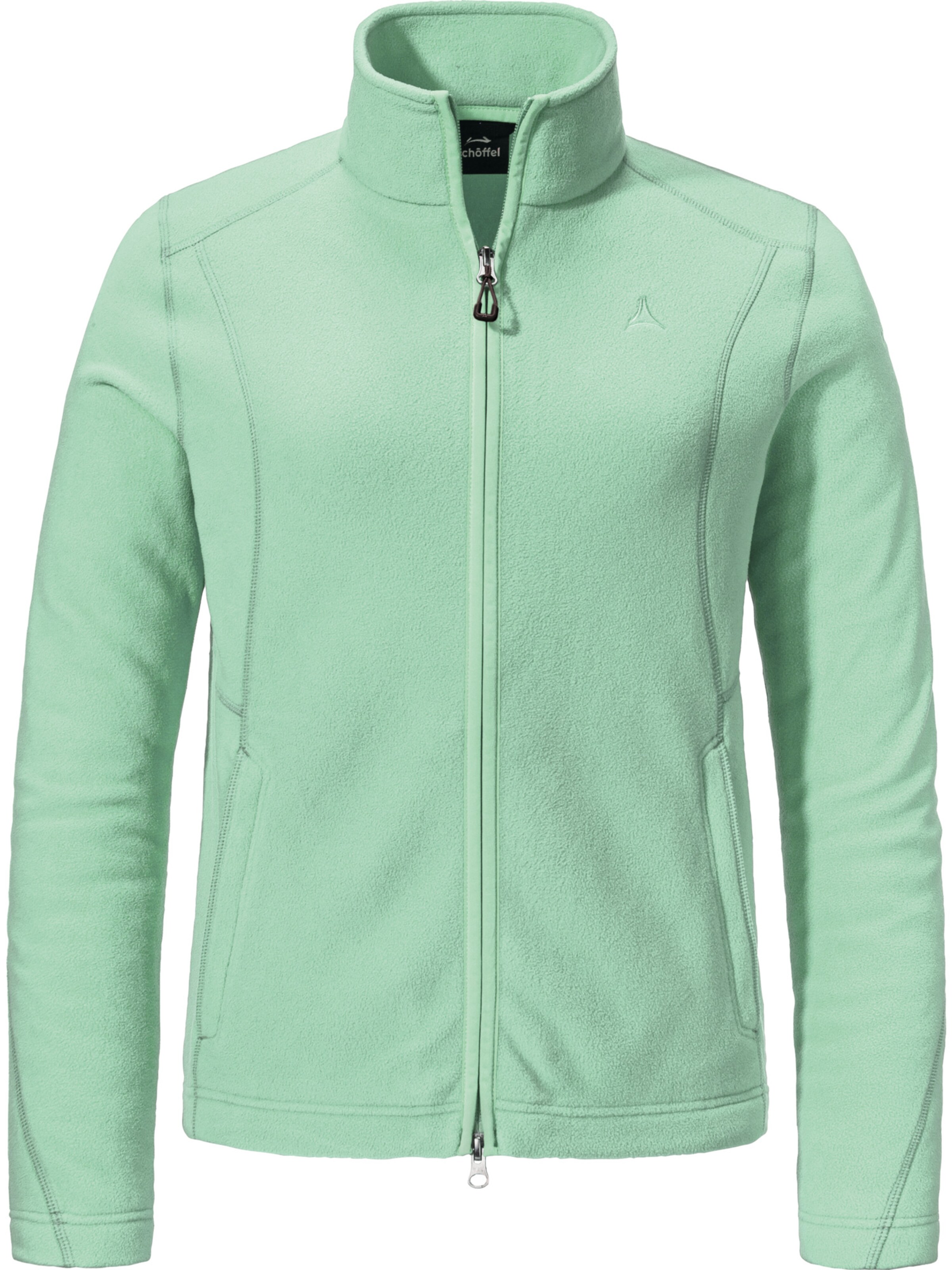 Schöffel Functionele fleece jas 'Leona 3' in Groen: voorkant