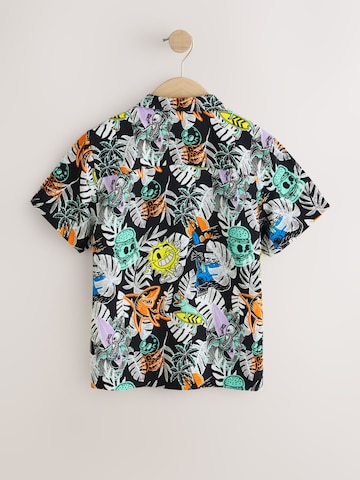 Next Regular Fit Hemd in Schwarz