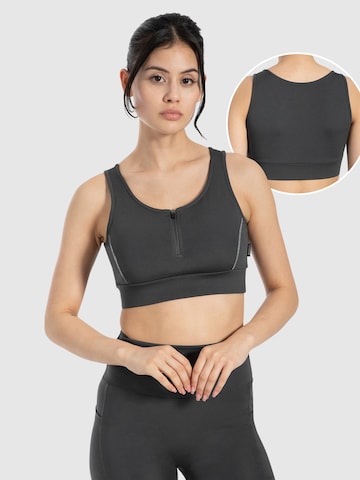 Haut de sport ' Kathi ' Smilodox en gris : devant