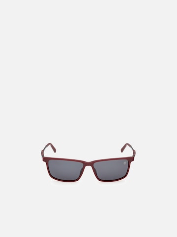 TIMBERLAND - Gafas de sol 'Timberland TB00071 Shiny dark red 57/14/140 MAN Sunglasses' en rojo: frente