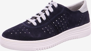JANA Lace-Up Shoes in Blue: front