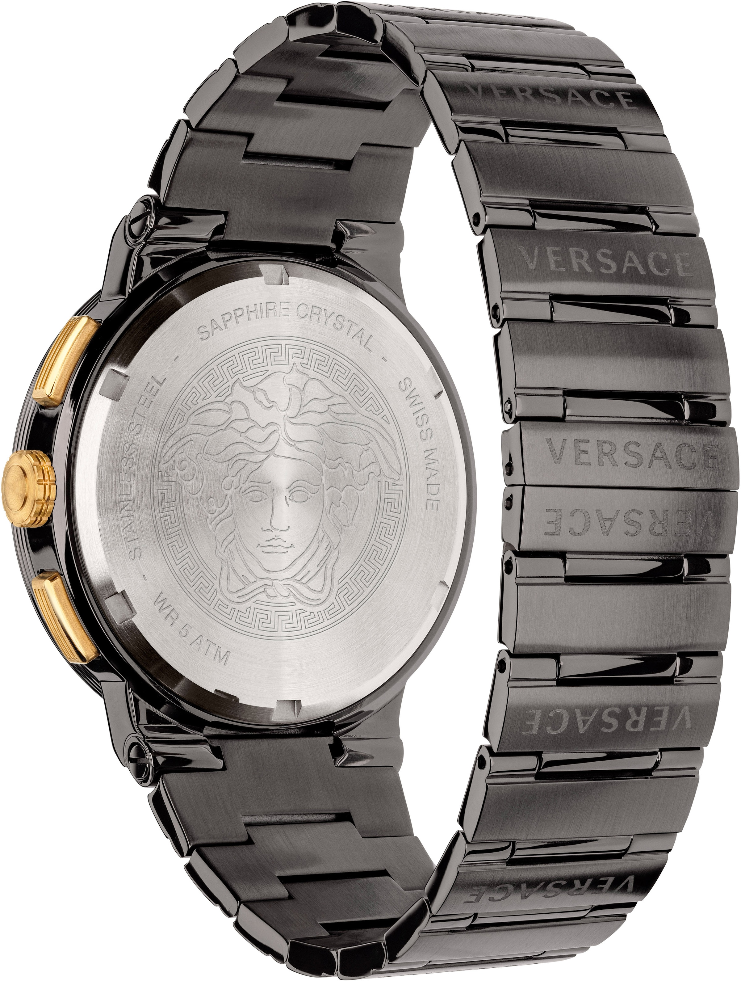 VERSACE Uhr in Grau
