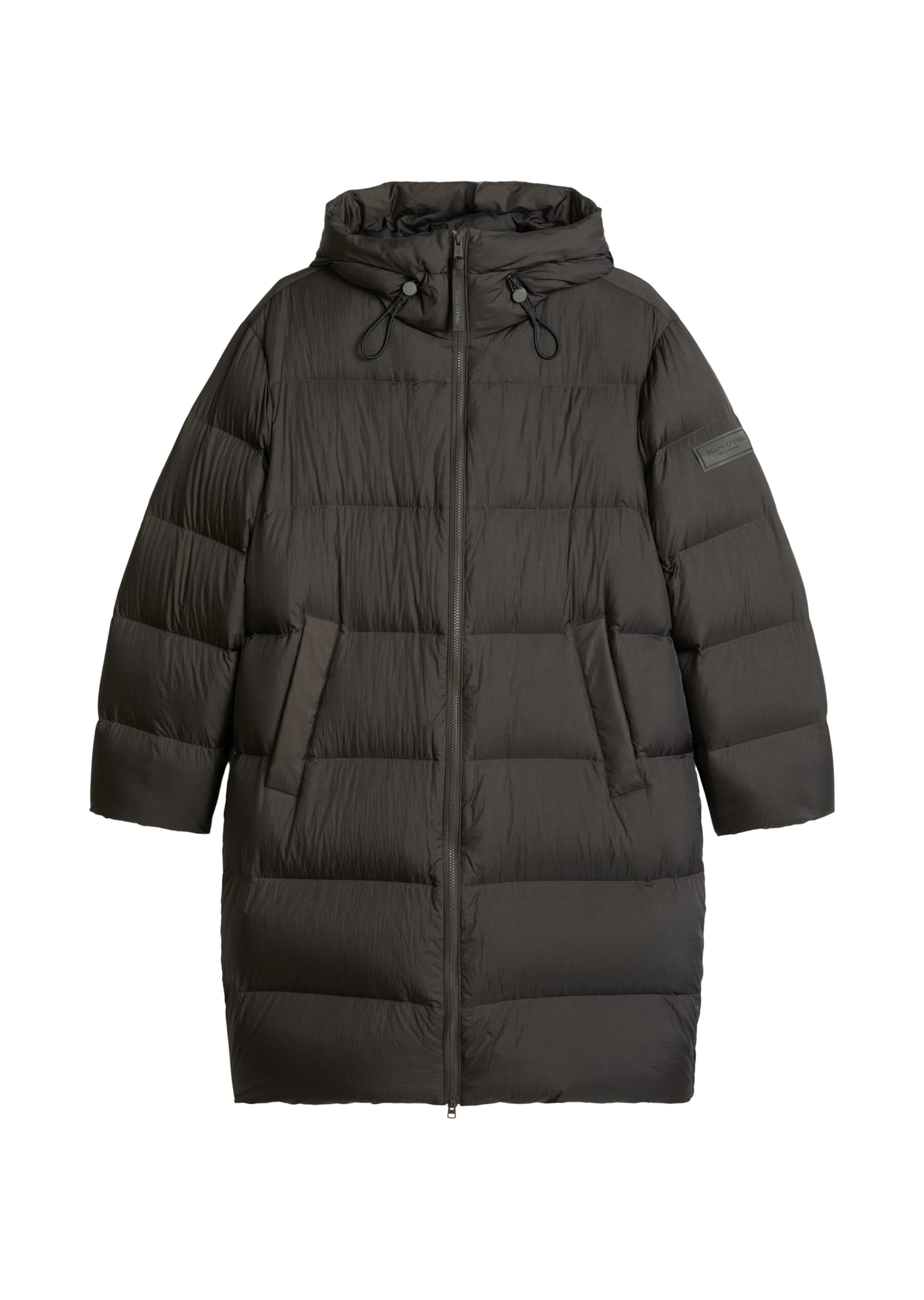 Marc O'Polo Wintermantel in Schwarz: Vorderseite