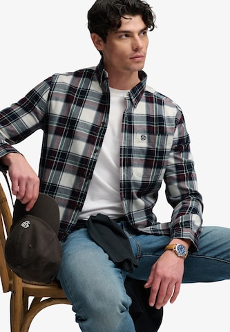 Regular fit Camicia di Superdry & Co in blu