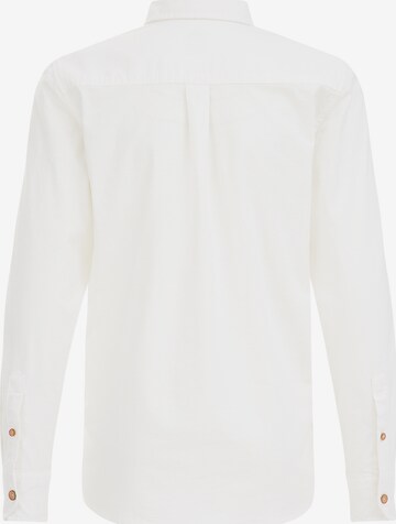 Coupe regular Chemise WE Fashion en blanc