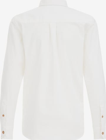WE Fashion Regular fit Риза в бяло