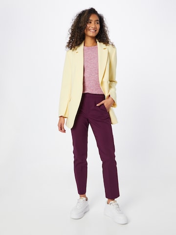 InWear Regular Pleated Pants 'Zella' in Purple